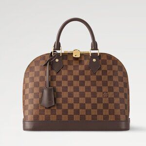 LOUIS VUITTON Alma PM Damier Ebene Canvas